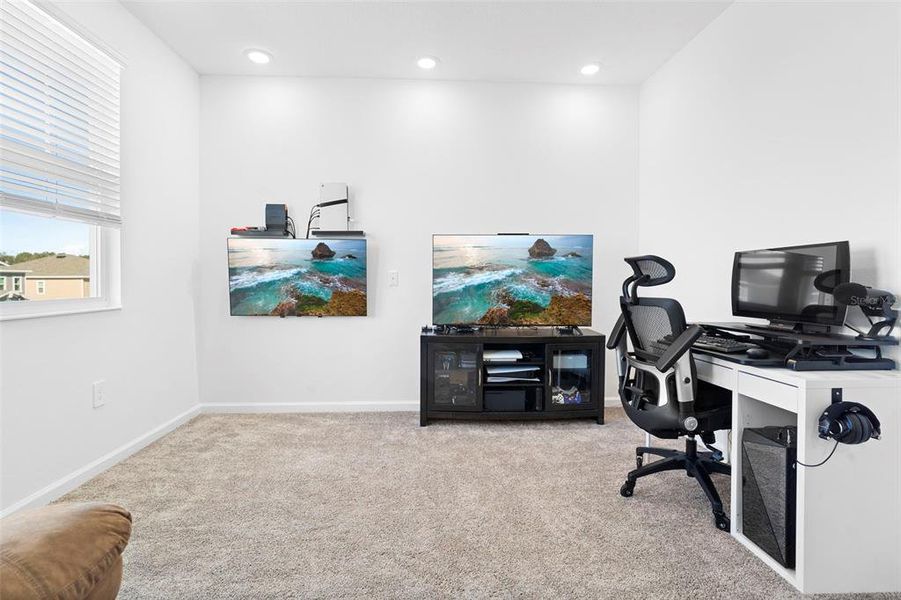 Furnished interior view inside a new home in Rhett's Ridge: Legacy Collection, Apopka (Image 30).