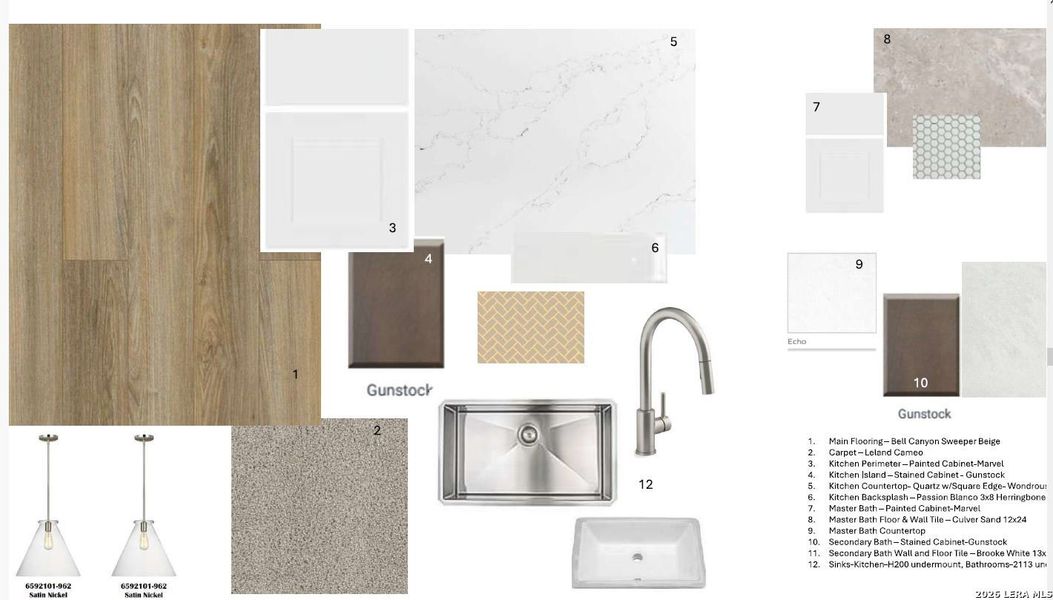 Sample of building materials used in homes in Nopal Valley, San Antonio (Image 5).