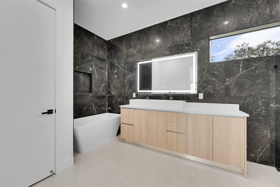 Furnished interior view inside a new home in , Wilton Manors (Image 9).