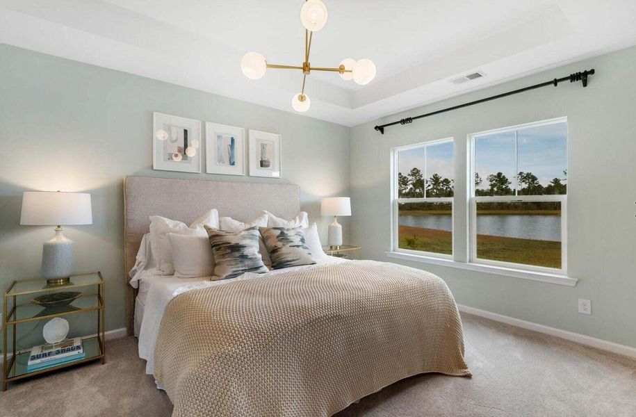 Furnished interior view inside a new home in Carnes Crossroads, Summerville (Image 6).