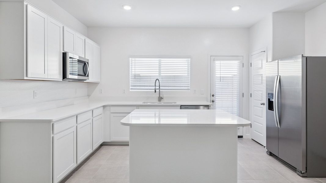 Furnished interior view inside a new home in Desert Moon Estates, Buckeye (Image 13).