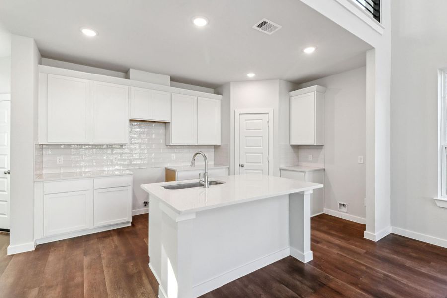 Furnished interior view inside a new home in Bluestem, Brookshire (Image 15).