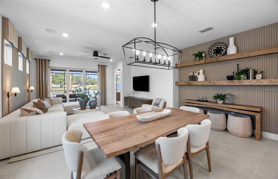 Furnished interior view inside a new home in Legacy Groves, Nokomis (Image 12). Furnished interior view inside a new home in Legacy Groves, Nokomis (Image 12).