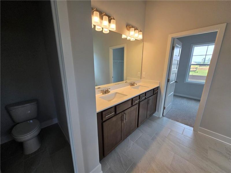 Furnished interior view inside a new home in Pinecrest Ridge, Dacula (Image 9).