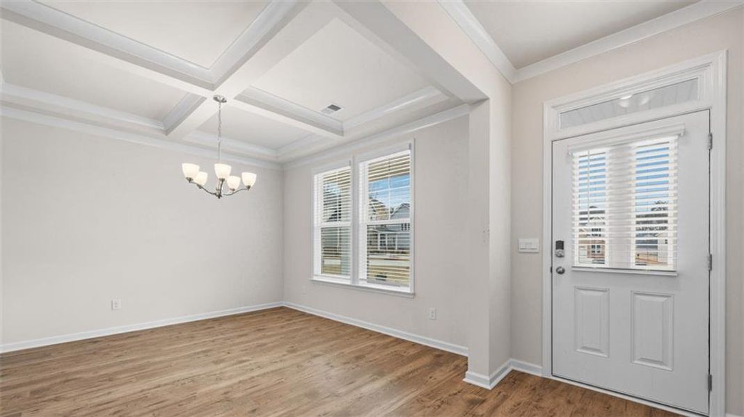 Spacious, unfurnished interior of a new home in The Gates at Pates Creek, Hampton (Image 19).