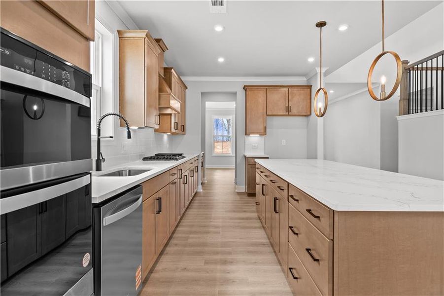 Furnished interior view inside a new home in Acacia, Cumming (Image 6).