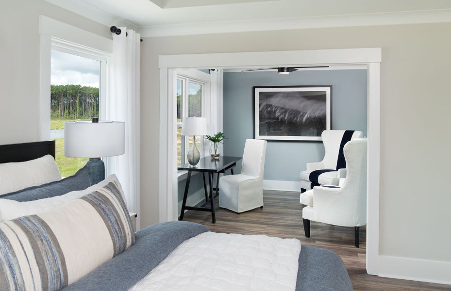 The owner's sitting is the perfect space to unwind