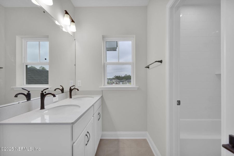 Furnished interior view inside a new home in Reflections at Nocatee, Ponte Vedra (Image 13).