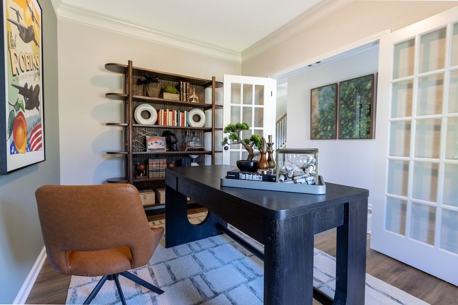 Furnished interior view inside a new home in Trellis Park, Hampton (Image 25).