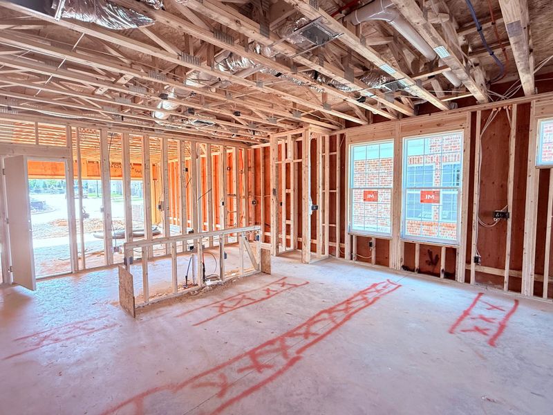 Kitchen & Dining Area Construction Progress