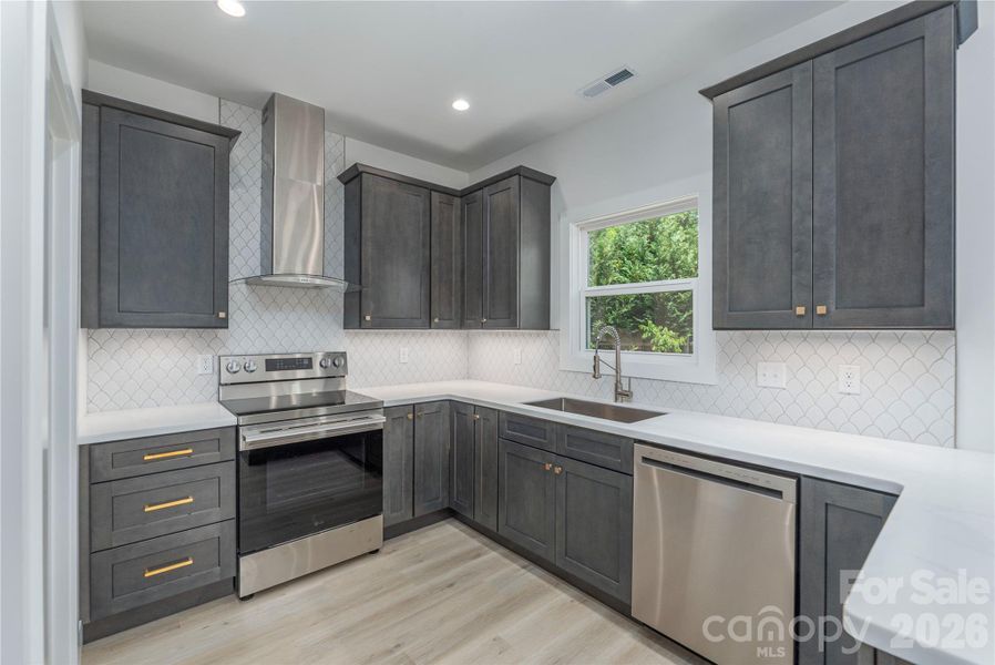 Furnished interior view inside a new home in , Candler (Image 5).