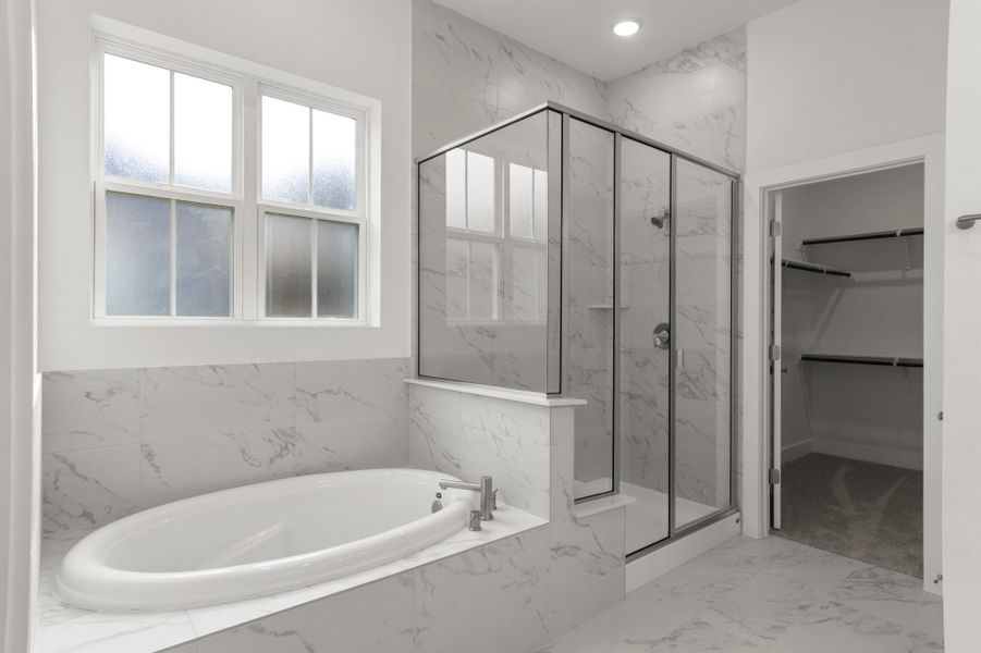 Furnished interior view inside a new home in Easton Park, Austin (Image 16).