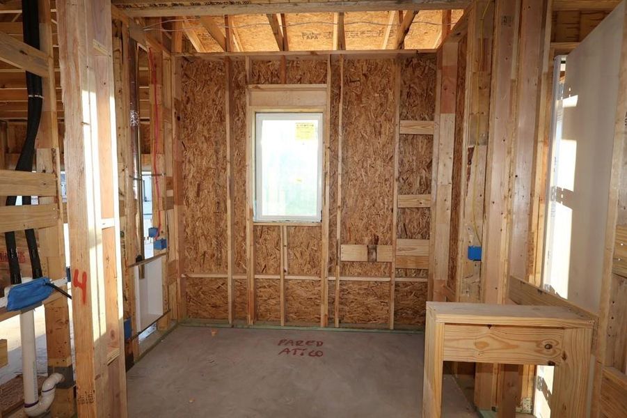 In-progress construction of a new home in ARTAVIA 65' Homesites, Conroe, TX (Image 6).