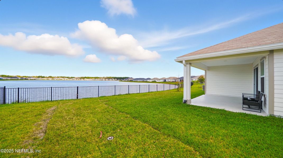 Exterior details and patio area of a home in , Jacksonville (Image 2). Exterior details and patio area of a home in , Jacksonville (Image 2).