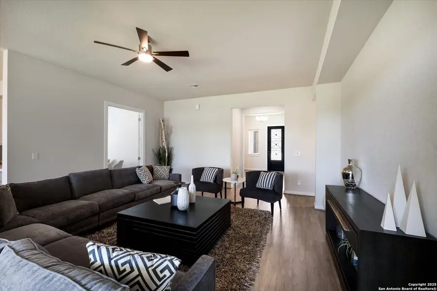 Furnished interior view inside a new home in The Crossvine, Schertz (Image 4).