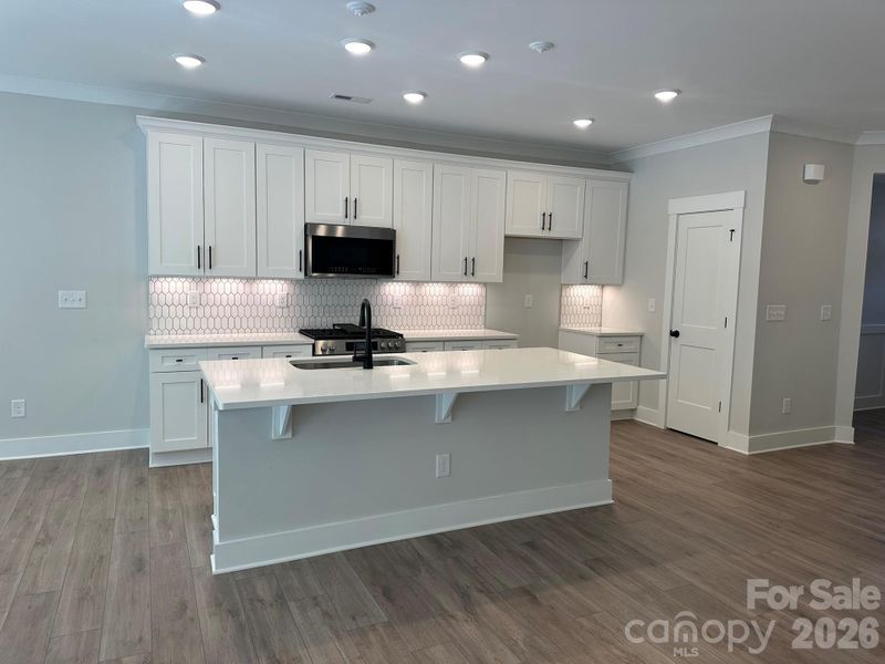 Furnished interior view inside a new home in Blythe Mill Townhomes, Waxhaw (Image 6). Furnished interior view inside a new home in Blythe Mill Townhomes, Waxhaw (Image 6).