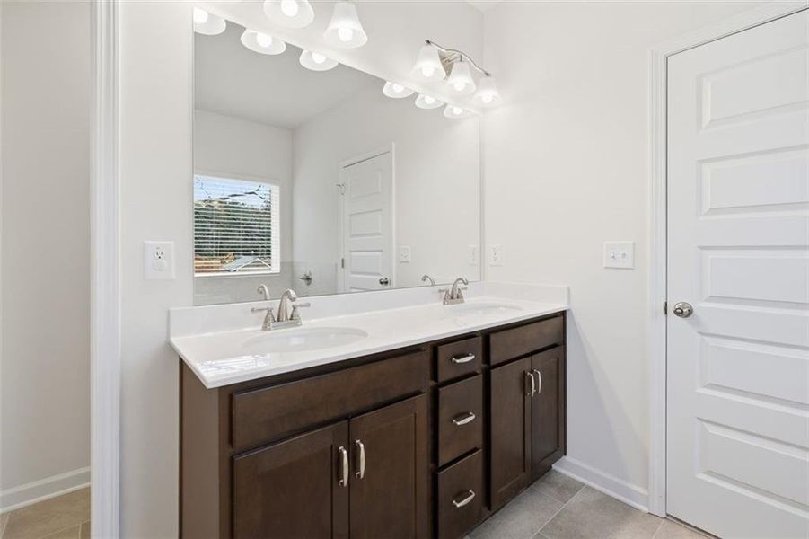Furnished interior view inside a new home in , Powder Springs (Image 10).