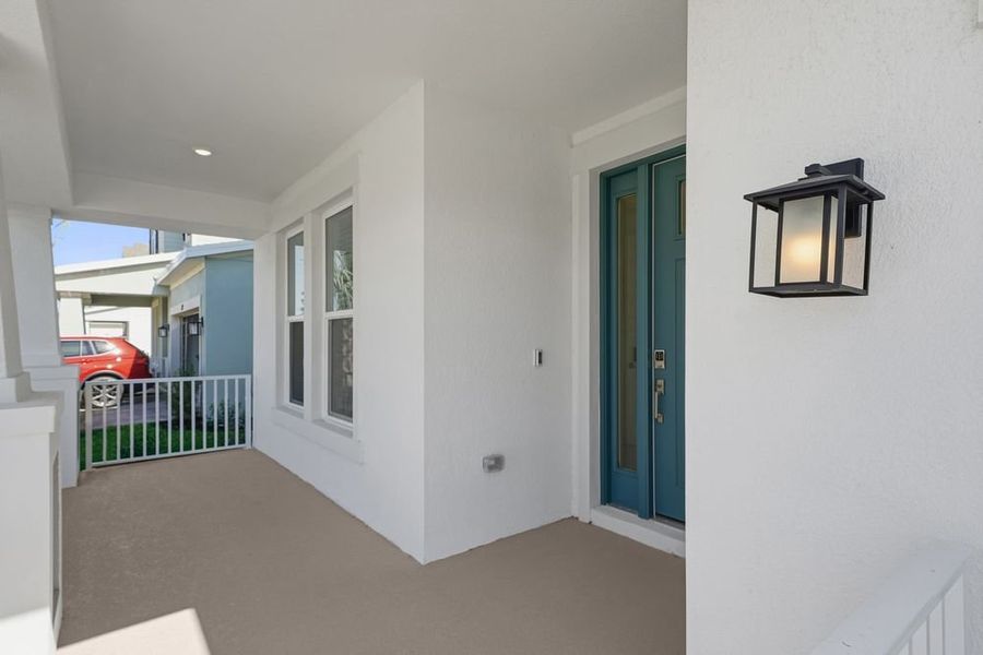 Exterior details and patio area of a home in Veranda Oaks, Port St. Lucie (Image 27). Exterior details and patio area of a home in Veranda Oaks, Port St. Lucie (Image 27).