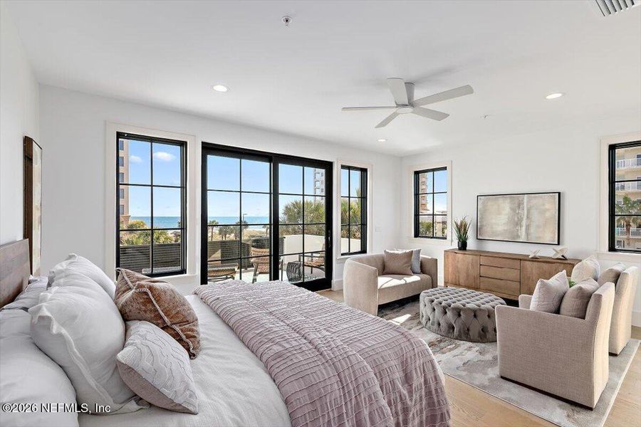Furnished interior view inside a new home in , Jacksonville Beach (Image 35).