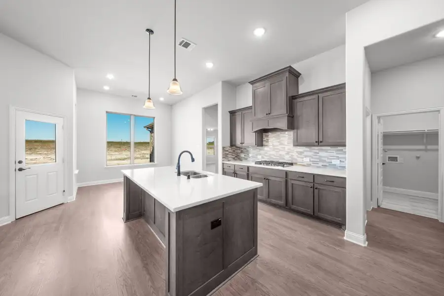 Furnished interior view inside a new home in Levante, Waxahachie (Image 7).