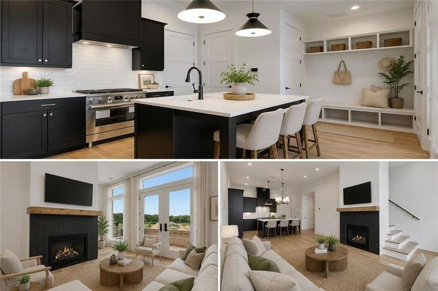 Furnished interior view inside a new home in , Fayetteville (Image 19).