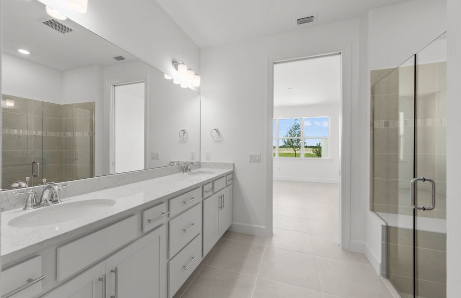 Furnished interior view inside a new home in TerraWalk at Babcock Ranch, Alva (Image 6). Furnished interior view inside a new home in TerraWalk at Babcock Ranch, Alva (Image 6).