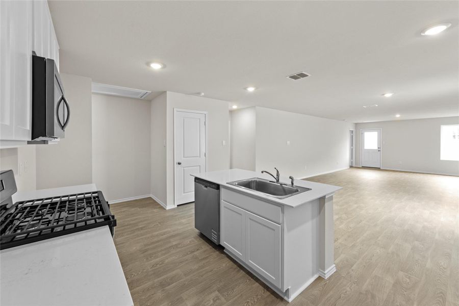 Furnished interior view inside a new home in Sunset Oaks, Maxwell (Image 4).