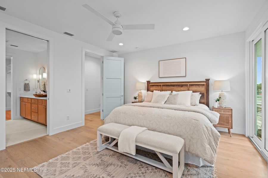 Furnished interior view inside a new home in , St. Johns (Image 7).