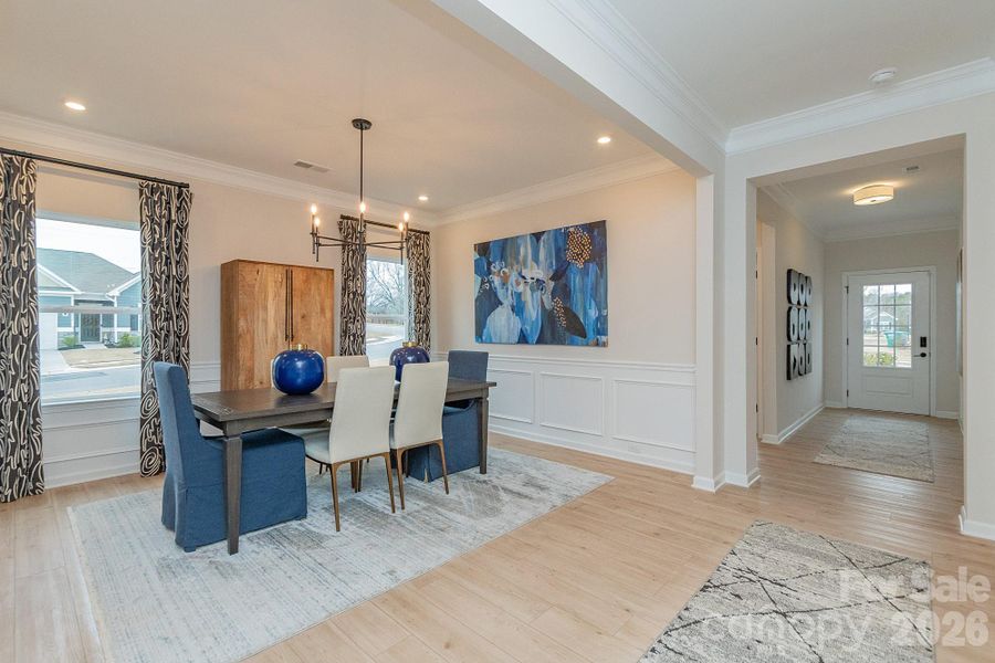 Furnished interior view inside a new home in Pine Bluff, Midland (Image 14).