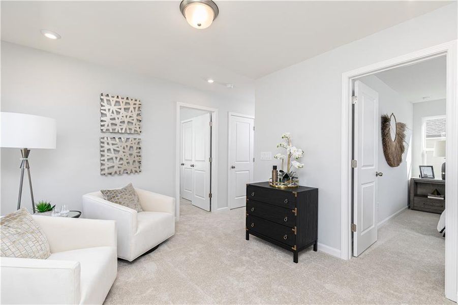 Furnished interior view inside a new home in , Powder Springs (Image 16).