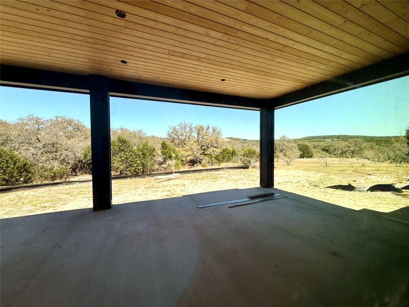 Exterior details and patio area of a home in , Bertram (Image 3).