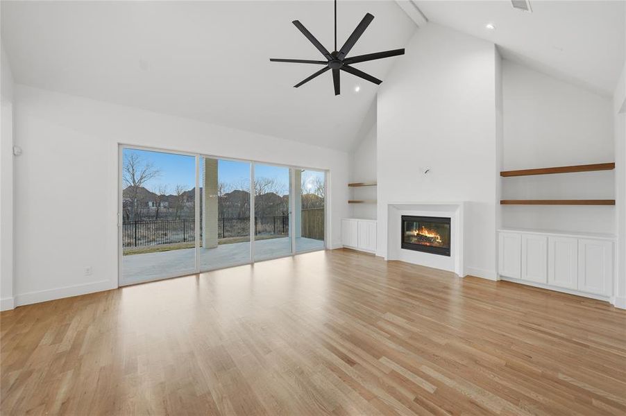 Spacious, unfurnished interior of a new home in Light Farms Graham/Reagan, Celina (Image 35).