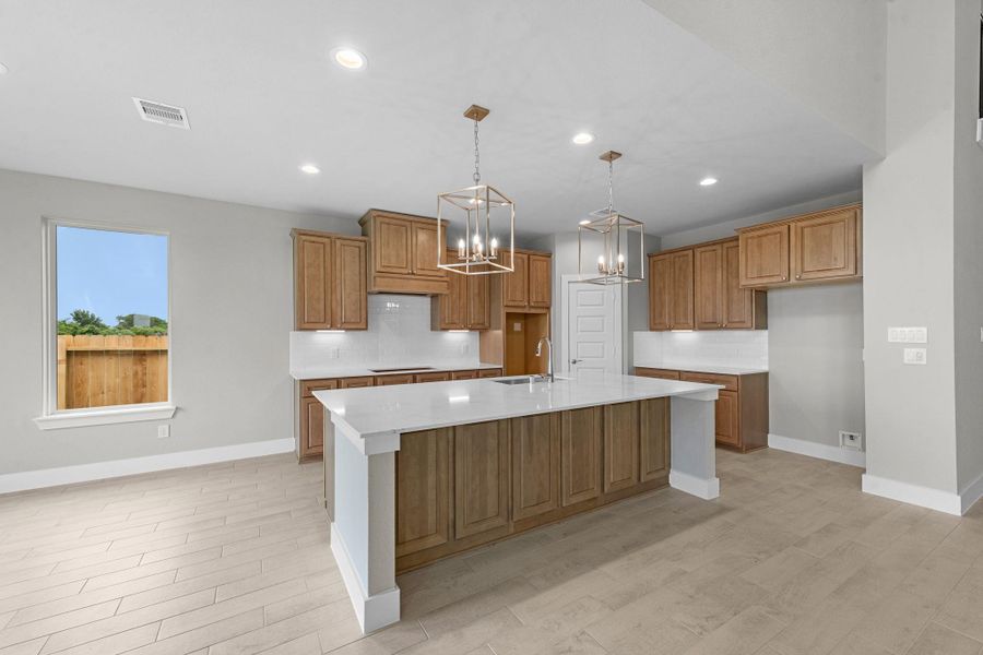 Furnished interior view inside a new home in Briarwood Crossing, Rosenberg (Image 14).