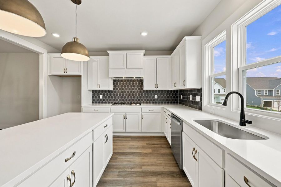 Furnished interior view inside a new home in Allen Park, Raleigh (Image 6).