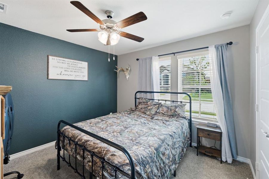 Furnished interior view inside a new home in , Fate (Image 10).