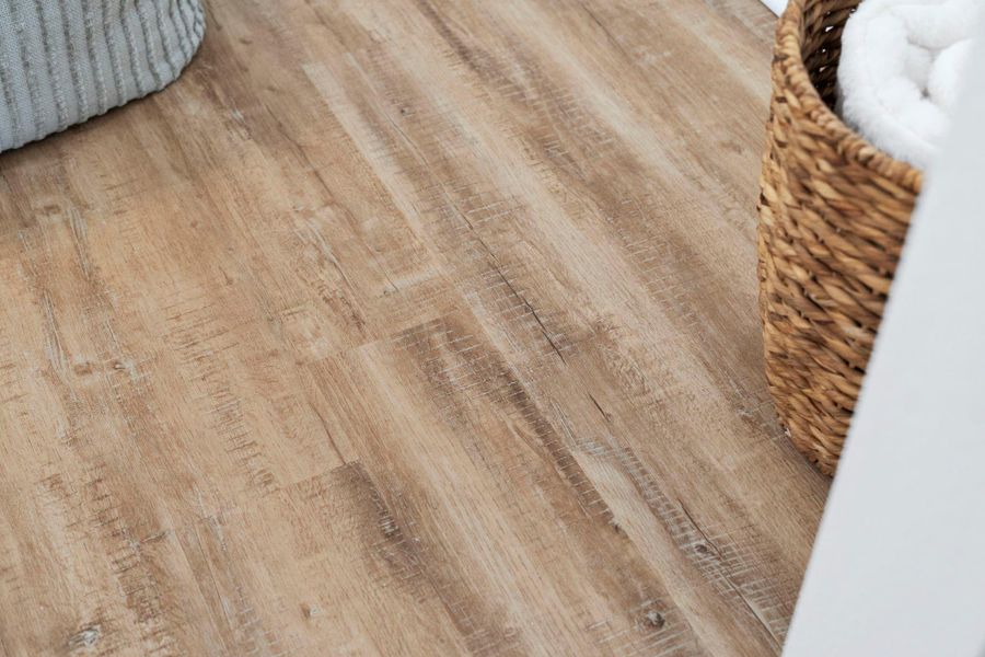Luxury vinyl plank flooring throughout common areas