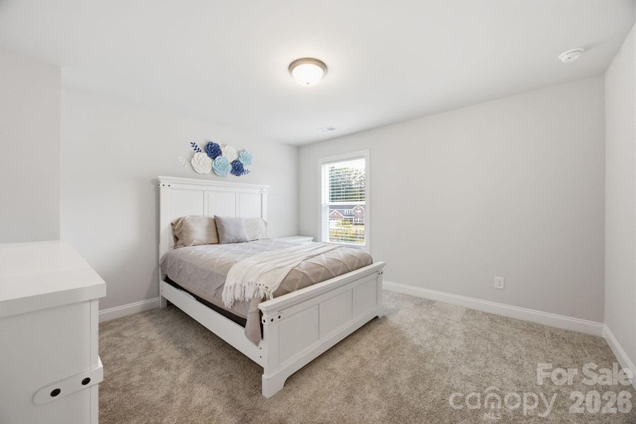 2 of 3 secondary bedrooms upstairs. This bedroom is located just next to the front upstairs bedroom.