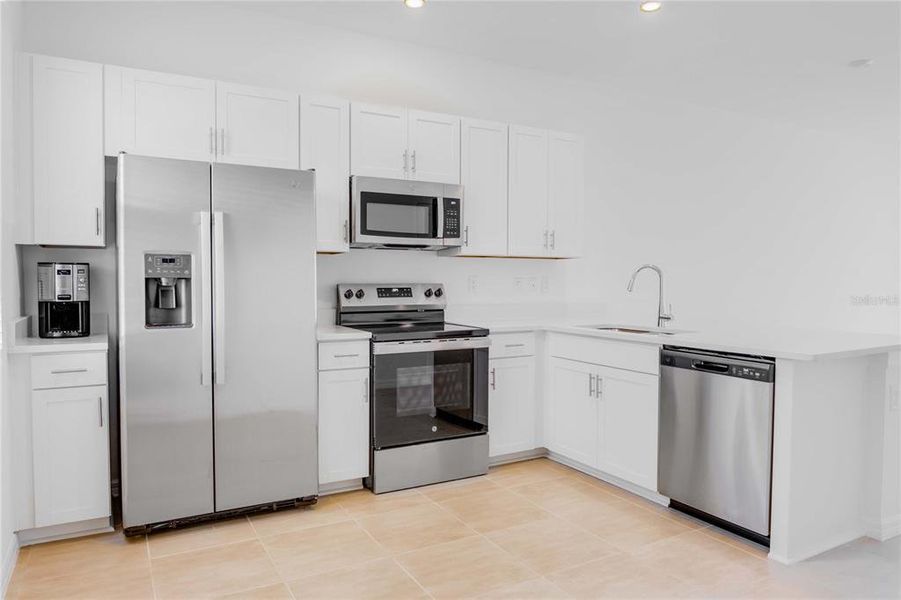 Furnished interior view inside a new home in , Sarasota (Image 8).