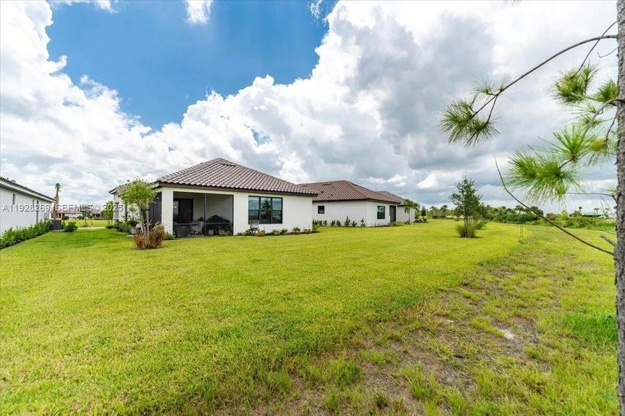 Exterior details and patio area of a home in , Port St. Lucie (Image 3). Exterior details and patio area of a home in , Port St. Lucie (Image 3).