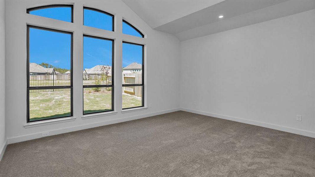 Spacious, unfurnished interior of a new home in Artavia 55' - Valencia, Conroe (Image 14). Spacious, unfurnished interior of a new home in Artavia 55' - Valencia, Conroe (Image 14).