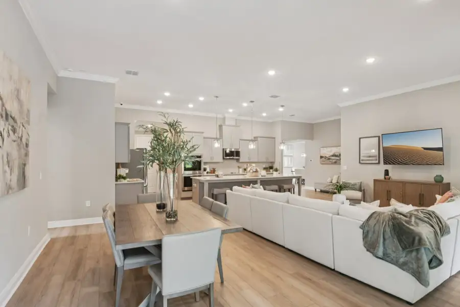 Furnished interior view inside a new home in Sugarmill Woods, Homosassa (Image 12).