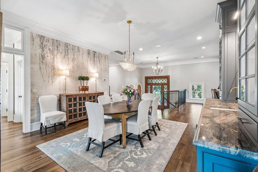 Furnished interior view inside a new home in , Mount Pleasant (Image 60).
