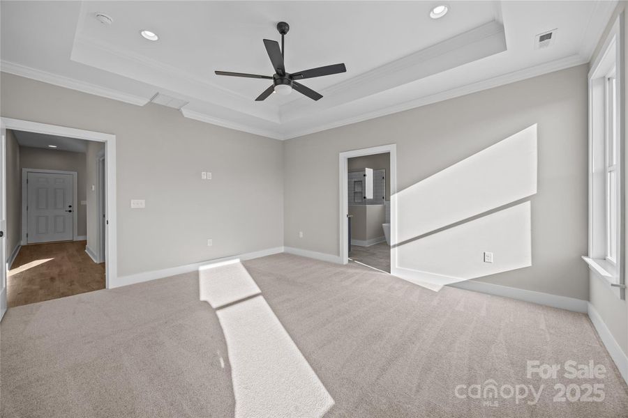 Spacious, unfurnished interior of a new home in , Locust (Image 35).