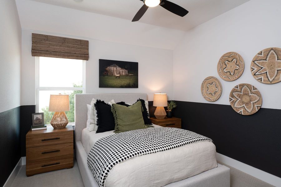 Representative furnished interior of a home built from the Laurel by Tri Pointe Homes in The Retreat at Harvest, Argyle (Image 6).