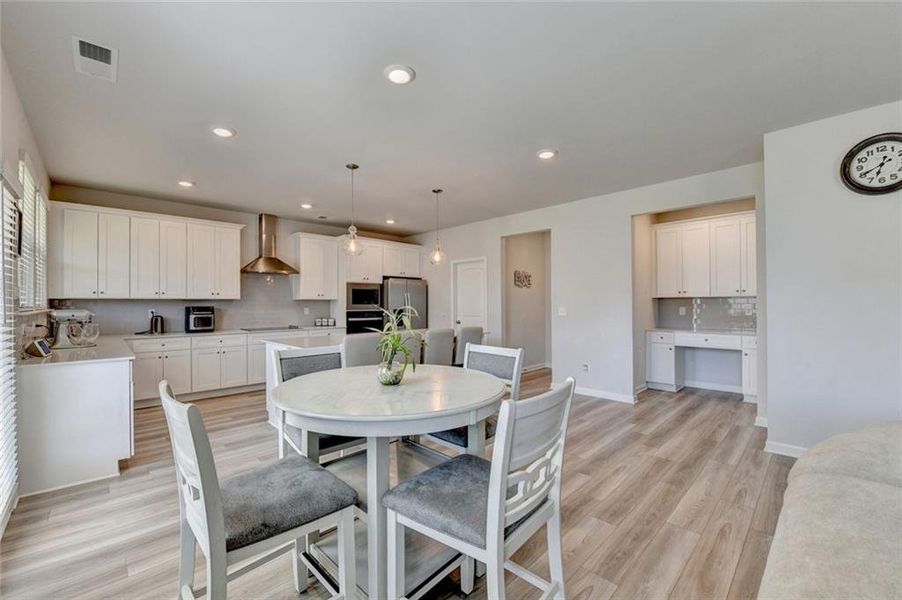 Furnished interior view inside a new home in Adagio, Dacula (Image 6).