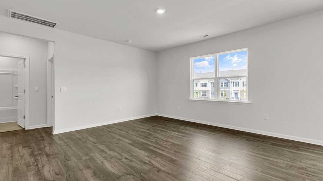 Spacious, unfurnished interior of a new home in Anderson Farm, Wendell (Image 11). Spacious, unfurnished interior of a new home in Anderson Farm, Wendell (Image 11).