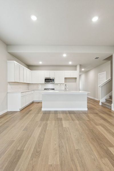 Representative unfurnished interior of a home built from the Stanley II | Ventana by Trophy Signature Homes in Ventana, Fort Worth (Image 23).