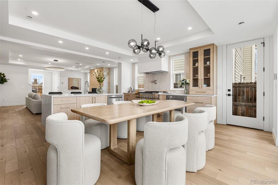 Furnished interior view inside a new home in , Denver (Image 14).