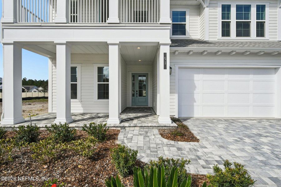 Exterior details and patio area of a home in Nocatee, Ponte Vedra (Image 44).