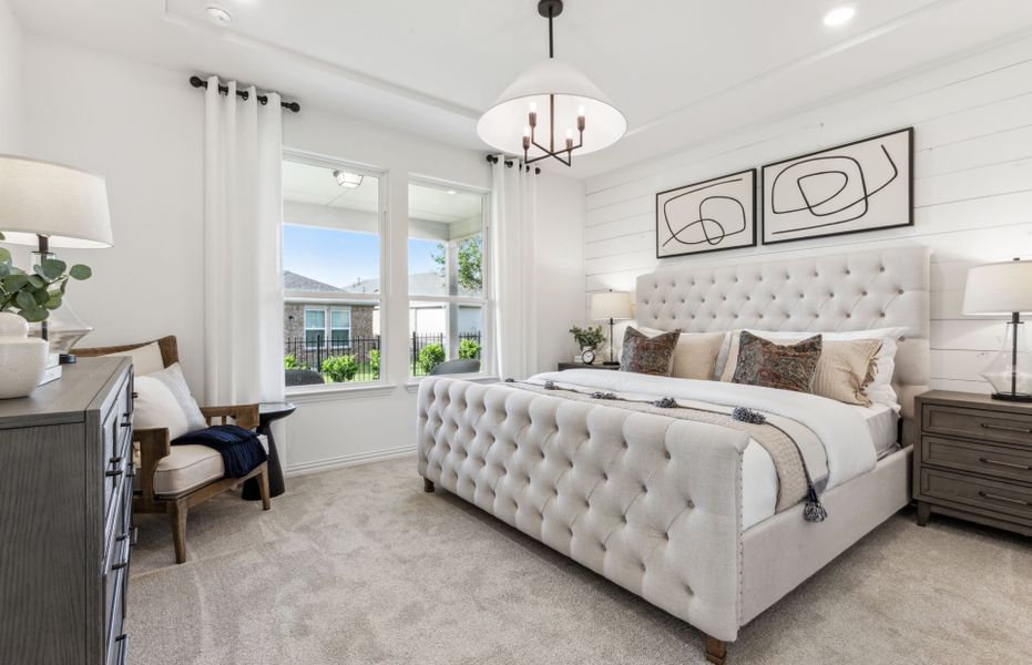 Furnished interior view inside a new home in Del Webb at Trinity Falls, McKinney (Image 4).